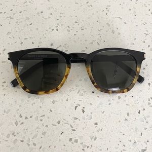Saint Laurent NWOT Acetate Round Sunglasses UNISEX